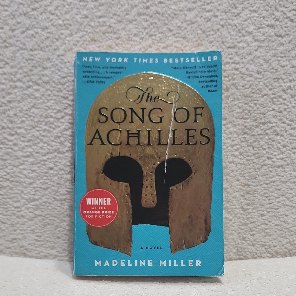 Madeline's The Song of Achilles - Blue and Gold Cover